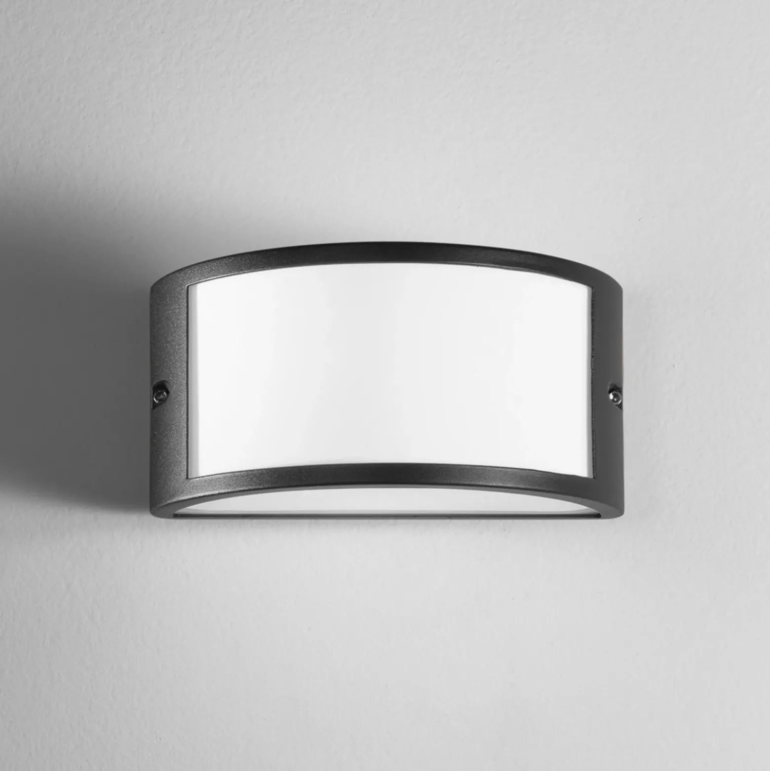 Aplique para exterior Austin, negra, ancho 25 cm, metal, IP54