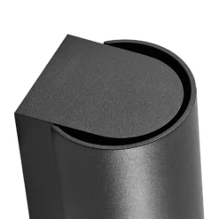 Aplique para exterior CAN, negro, 1 luz, Ø 8 cm IP65 metal GU10