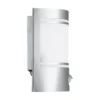 Aplique para exterior Cerno, detector de movimiento, acero inoxidable
