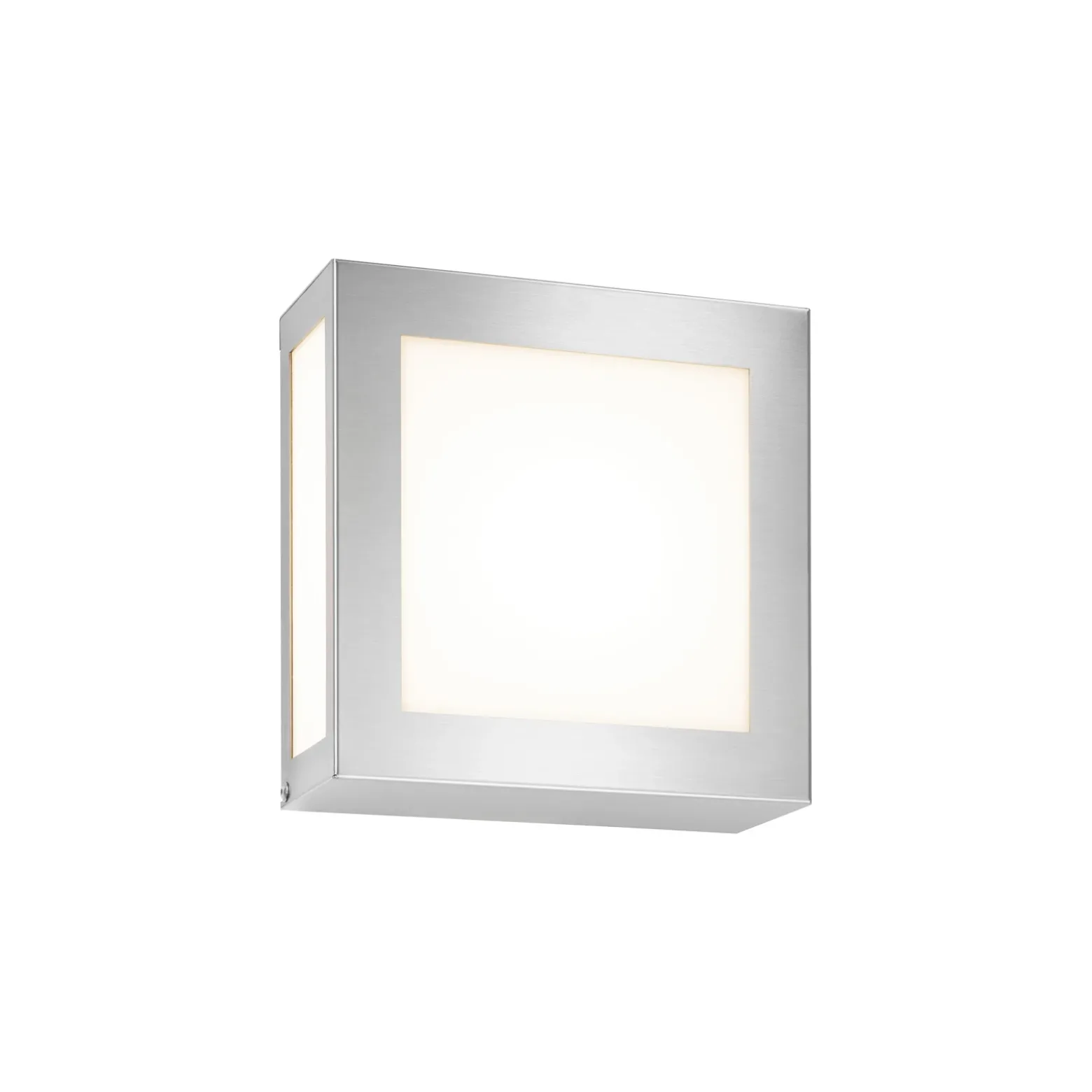 Aplique para exterior con sensor Aqua Legendo Mini, acero inoxidable