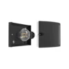 Aplique para exterior EGLO POGGIARELLO, negro, ranura de 22 cm, IP54