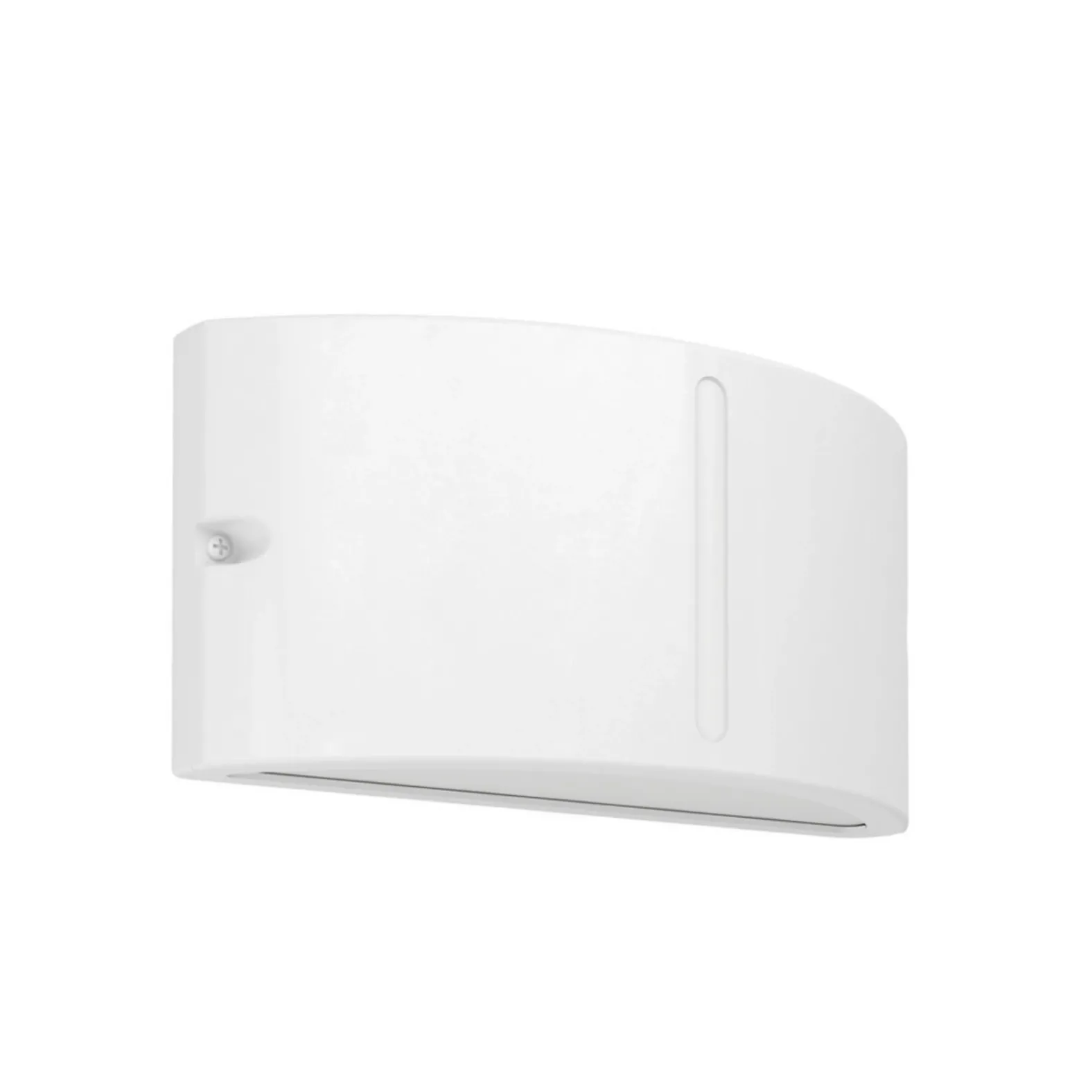 Aplique para exterior EGLO POGGIARELLO, blanco, con ranura, 22 cm, IP54