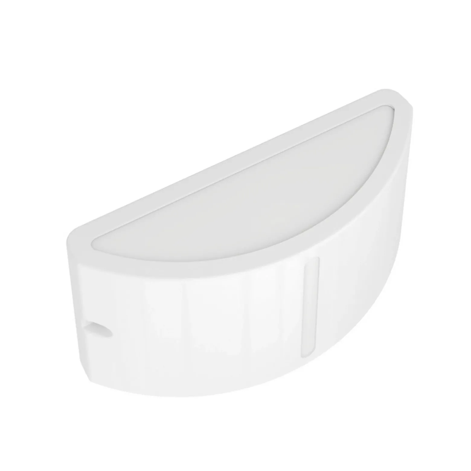 Aplique para exterior EGLO POGGIARELLO, blanco, con ranura, 22 cm, IP54
