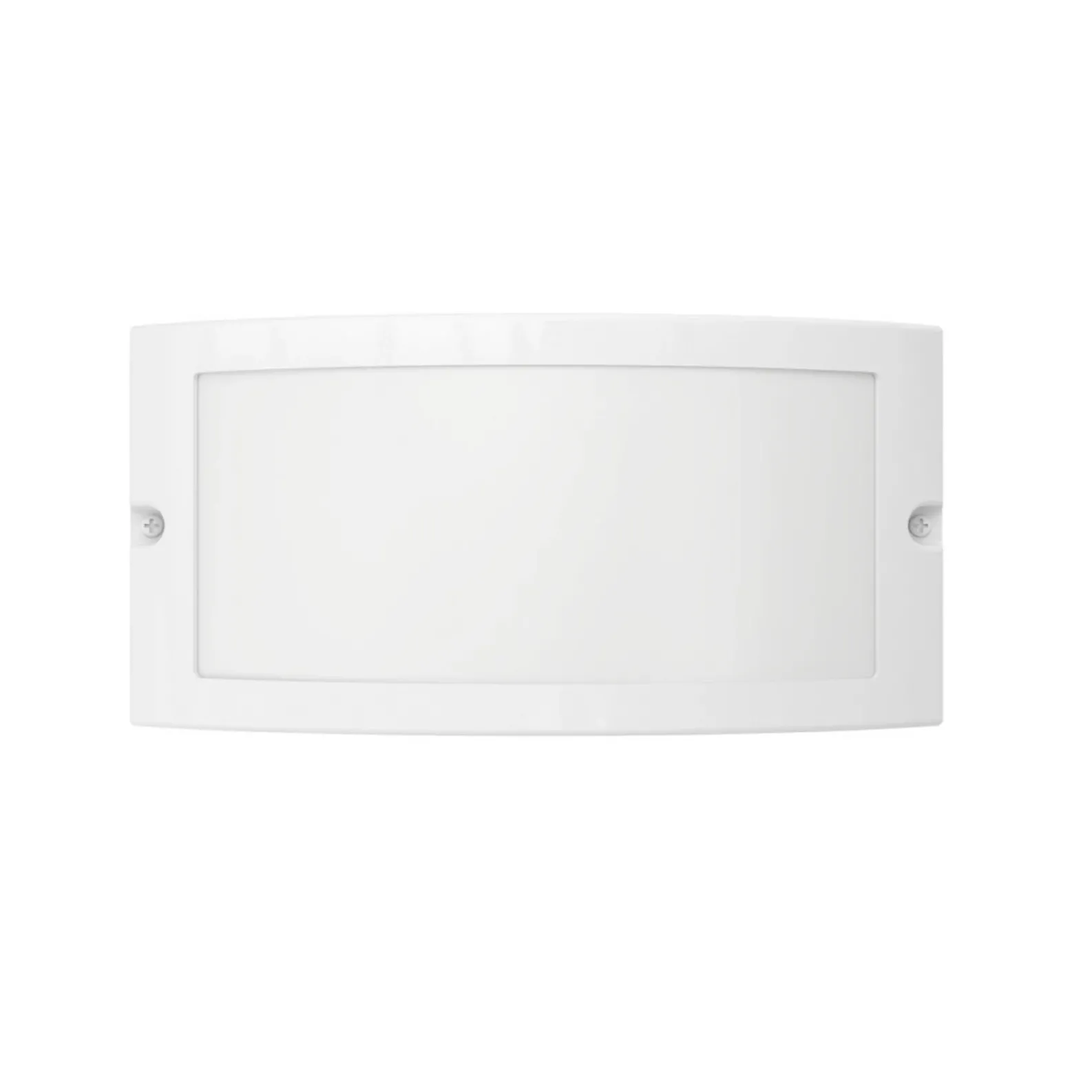 Aplique para exterior EGLO POGGIARELLO, blanco, plano, 22 cm, IP54