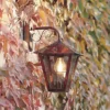 Aplique para exterior Fenix en cobre, colgante