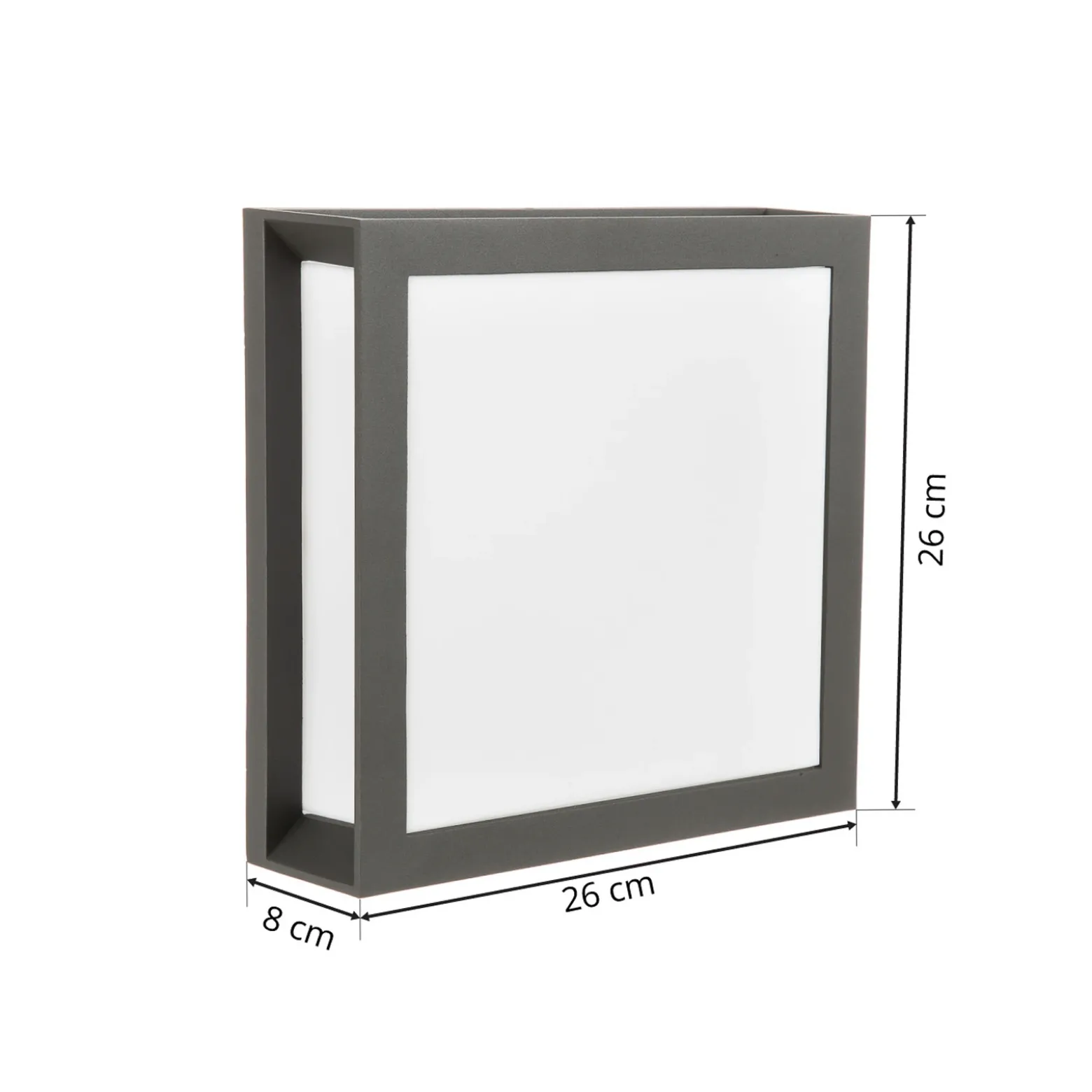 Aplique para exterior Henry, antracita IP44