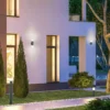 Aplique para exterior Hoosic, sensor de movimiento
