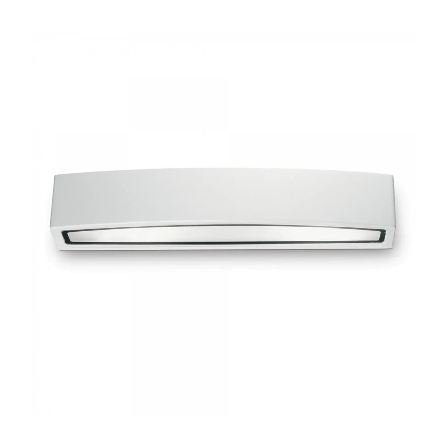 Aplique para exterior Ideal Lux Andromeda, blanco, ancho 45 cm, E27