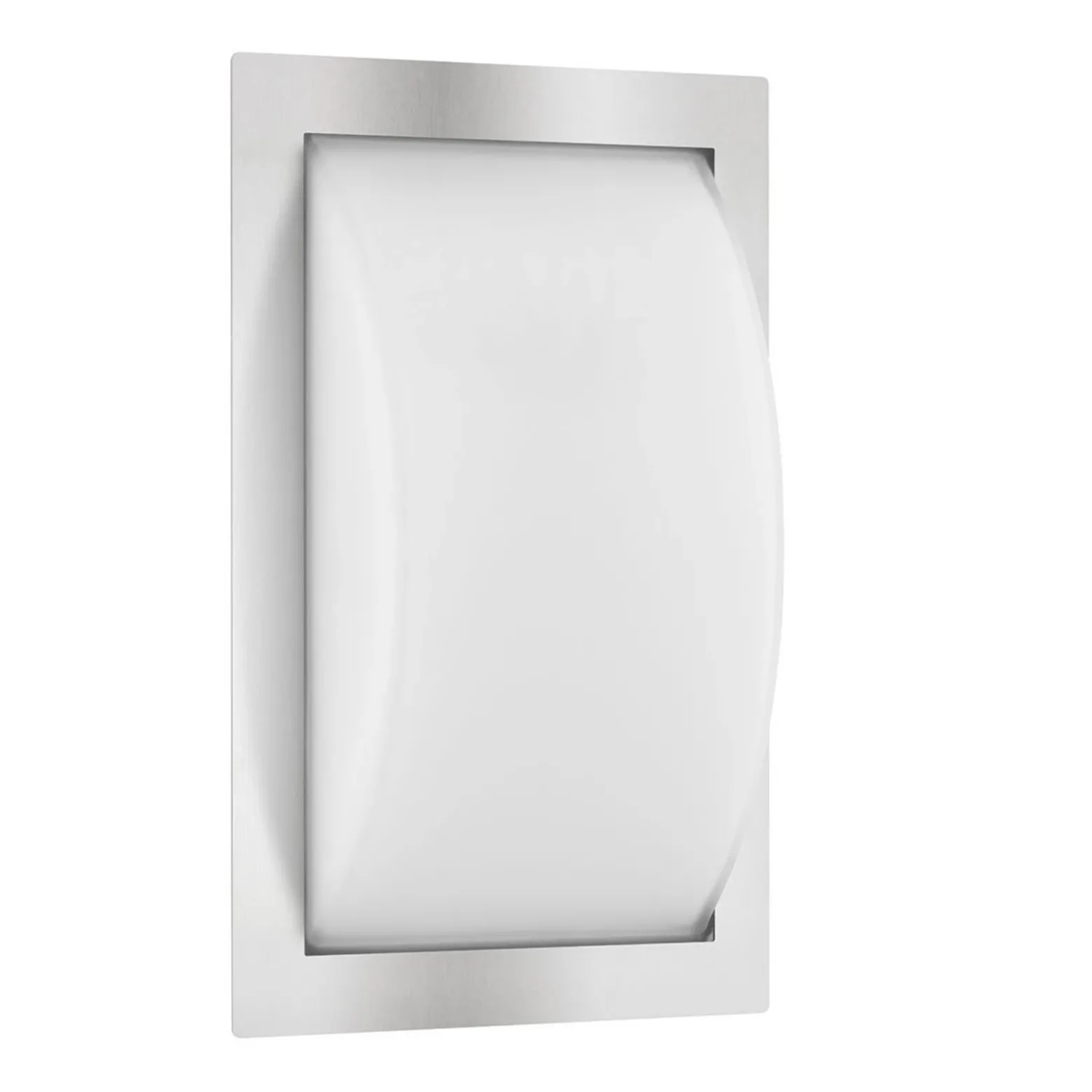Aplique para exterior Ivett E27 acero inoxidable con detector de movimiento