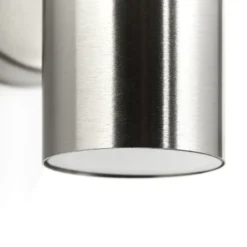 Aplique para exterior Jandy orientable color acero inoxidable, metal