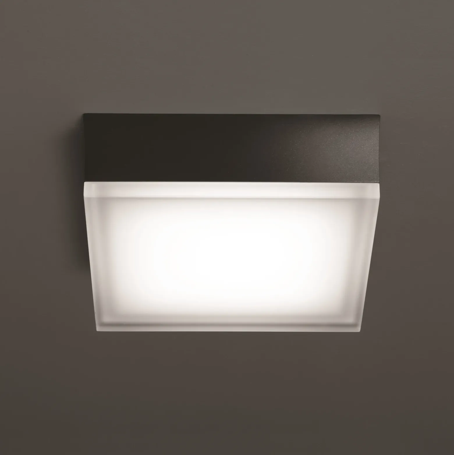 Aplique para exterior LED 1426 grafito 20 x 20 cm