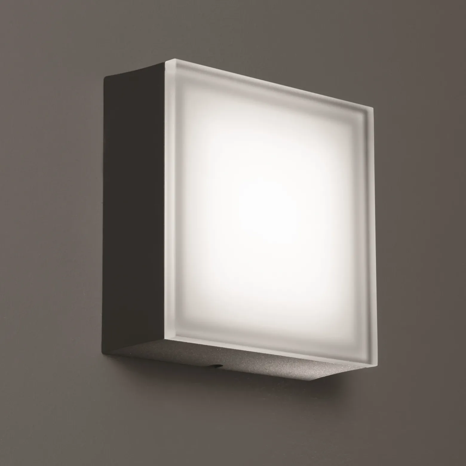 Aplique para exterior LED 1426 grafito 20 x 20 cm