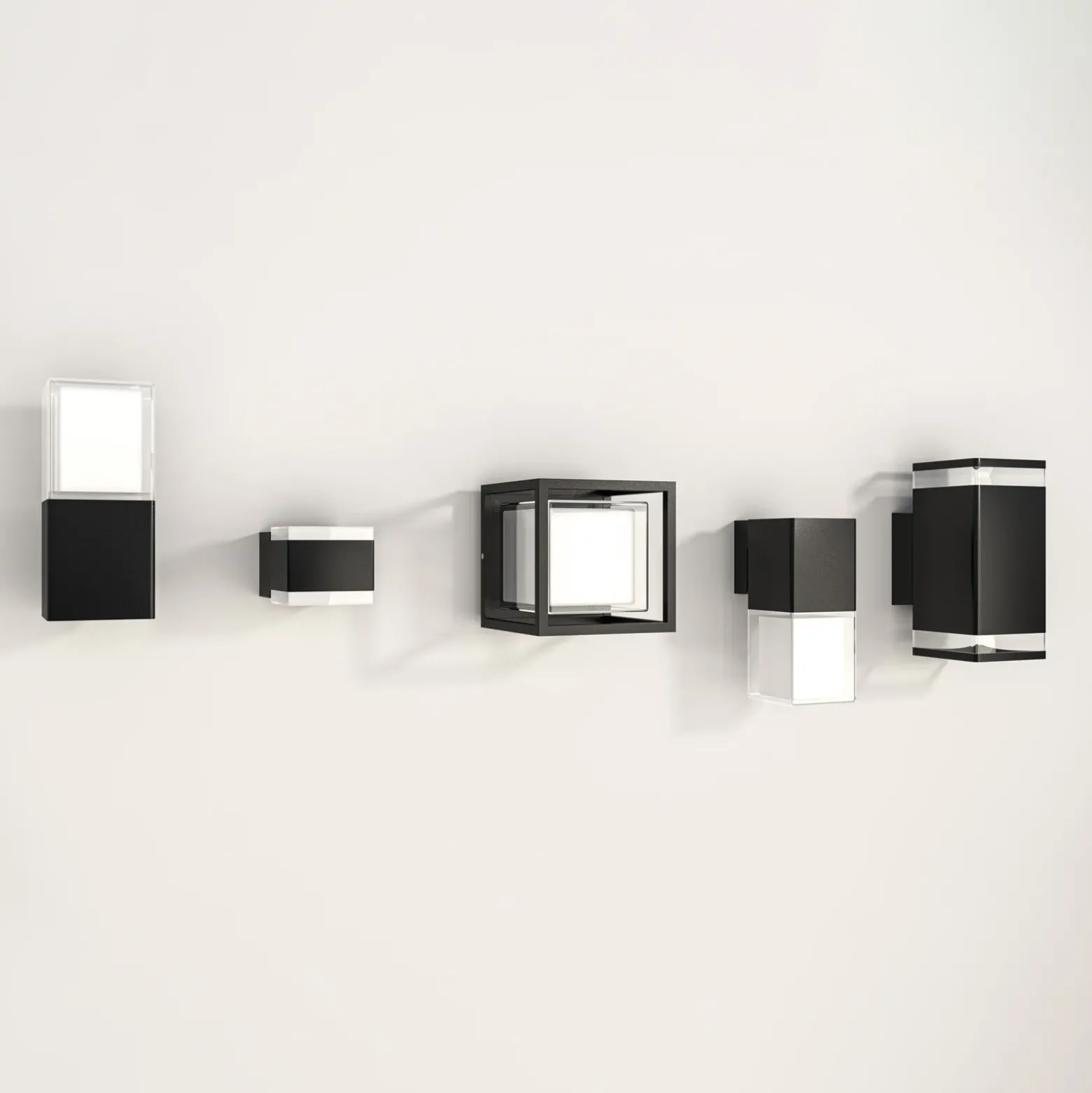 Aplique para exterior LED OOL-50016, foco hacia abajo