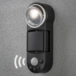 Aplique para exterior LED Prato con sensor, 10 cm