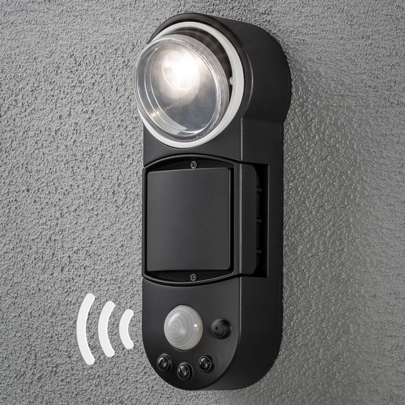 Aplique para exterior LED Prato con sensor, 10 cm