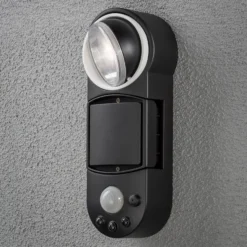 Aplique para exterior LED Prato con sensor, 10 cm