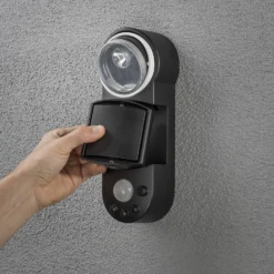 Aplique para exterior LED Prato con sensor, 10 cm