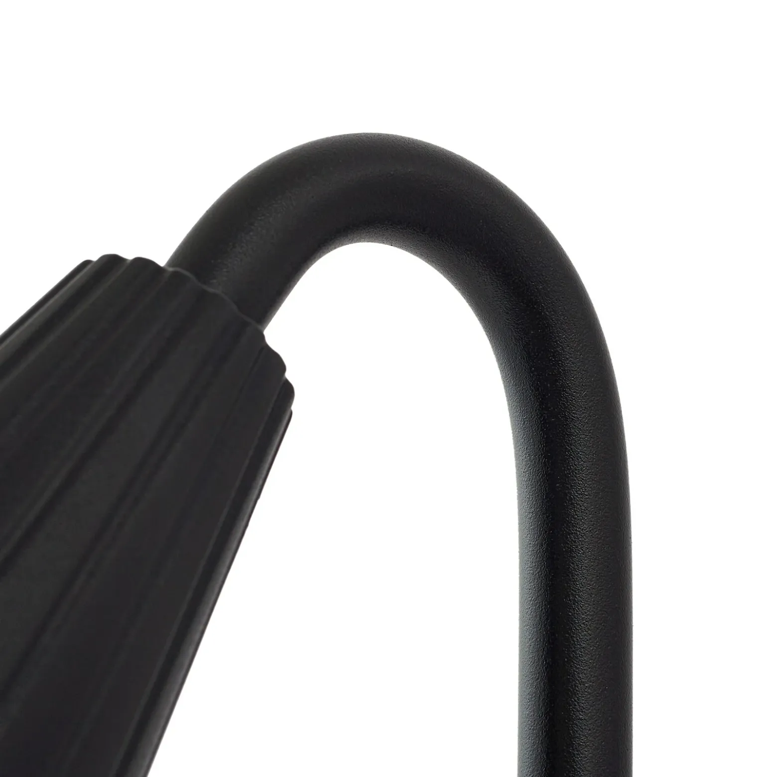Aplique para exterior Lindby Sorvete, negro, metal, altura 33 cm