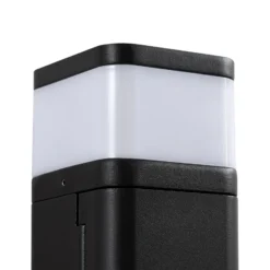 Aplique para exterior Lindby Teyon, con enchufe, negro, IP44 G9