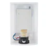 Aplique para exterior Lindby Vimal, sensor, E27, 26 cm, aluminio