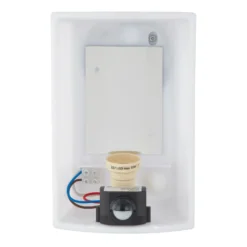 Aplique para exterior Lindby Vimal, sensor, E27, 26 cm, aluminio