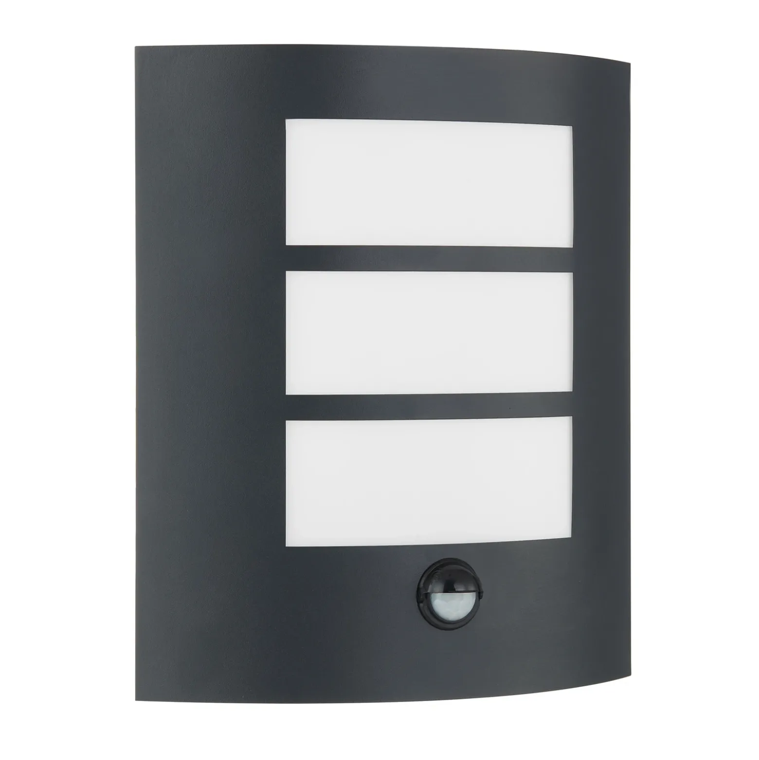 Aplique para exterior Lindby Vimal, sensor, E27, 26 cm, aluminio
