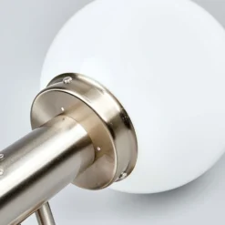 Aplique para exterior Lindby «Nada», acero inoxidable, cristal, sensor, E27