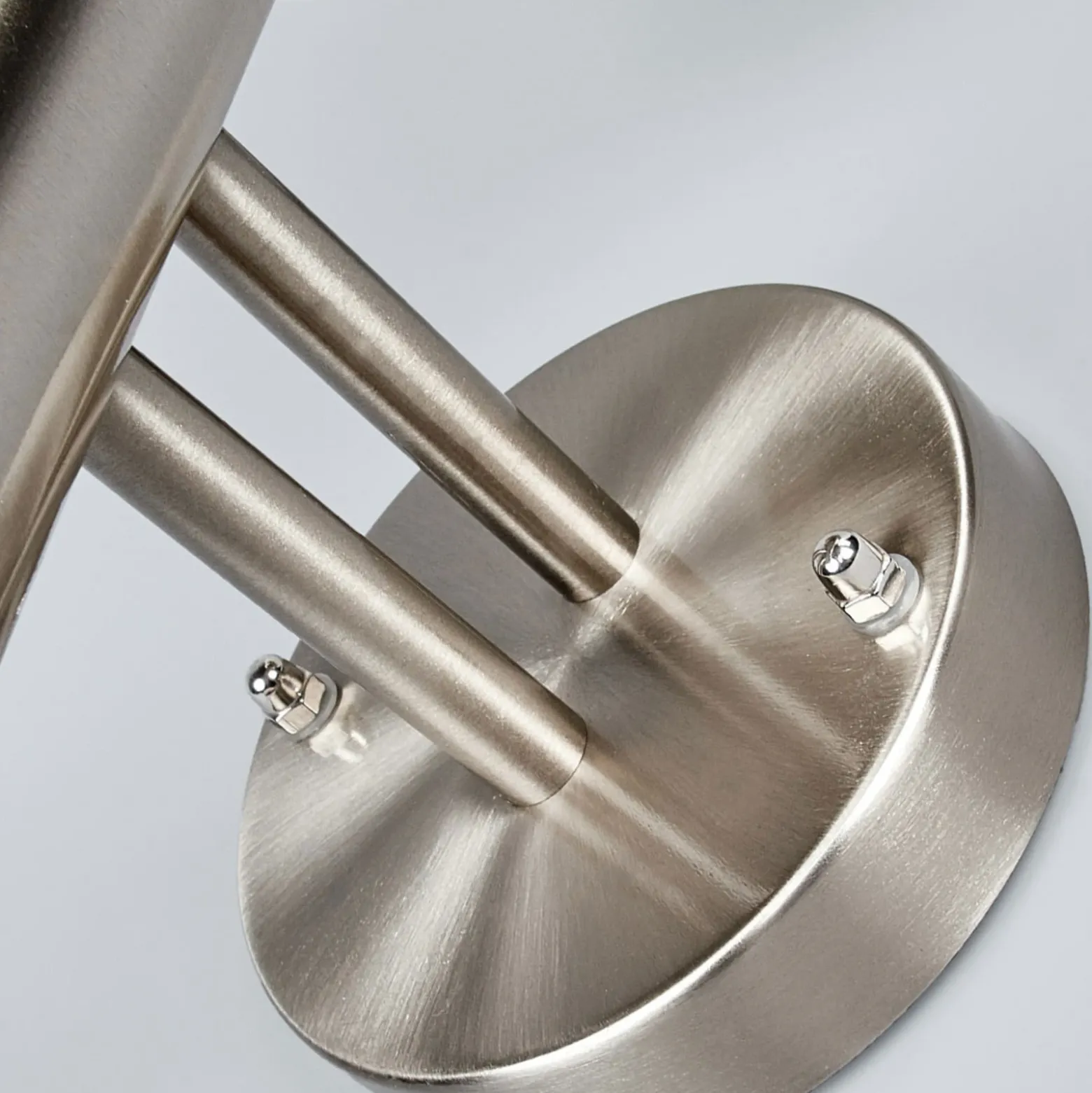 Aplique para exterior Lindby «Nada», acero inoxidable, cristal, sensor, E27