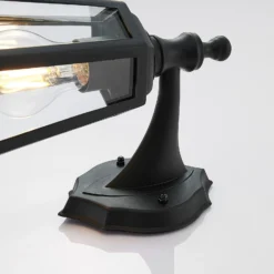 Aplique para exterior Lindby Nane, farol, resistente al agua salada, E27