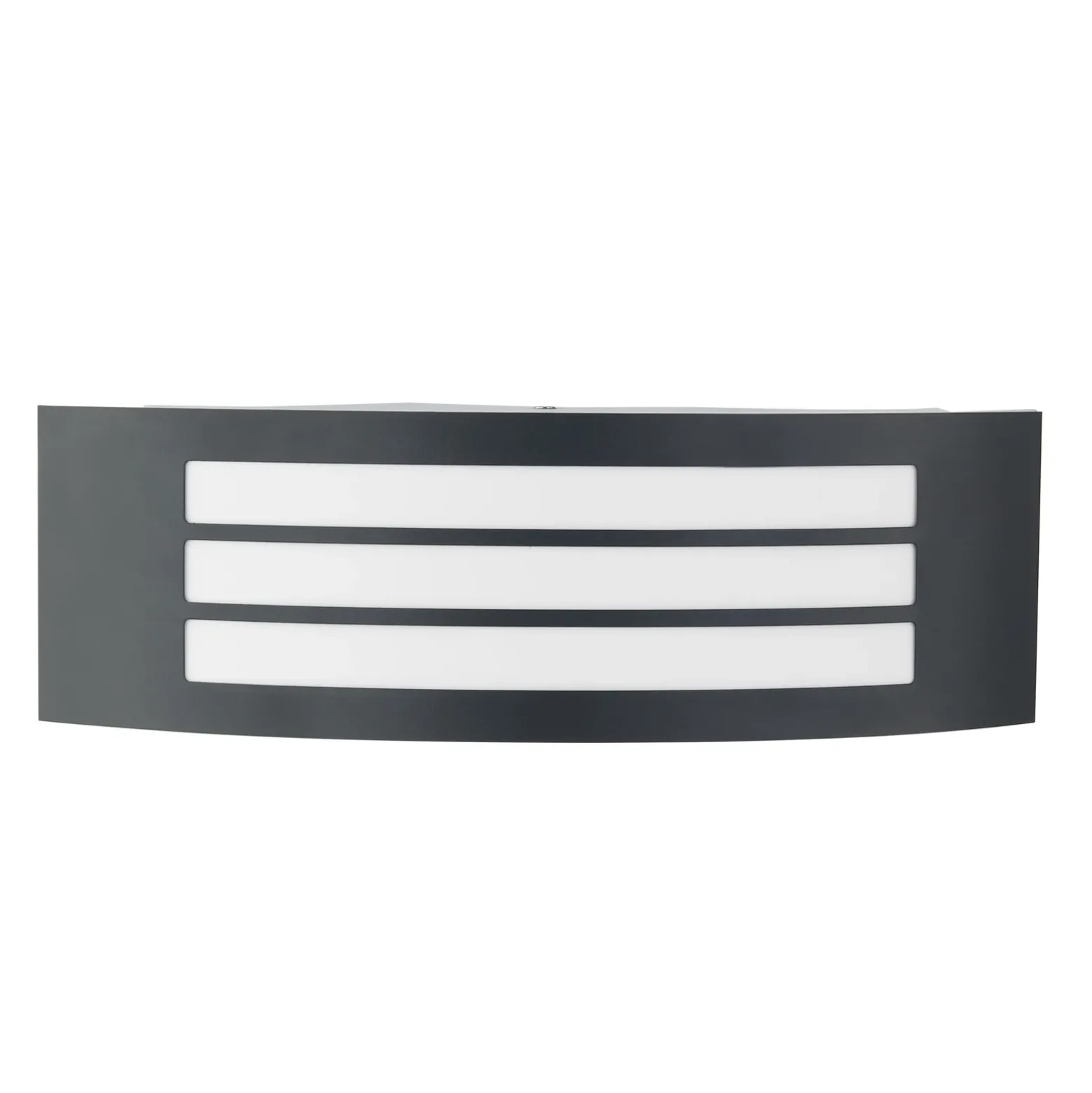 Aplique para exterior Lindby Vimal, E27, 32 cm, negro, aluminio