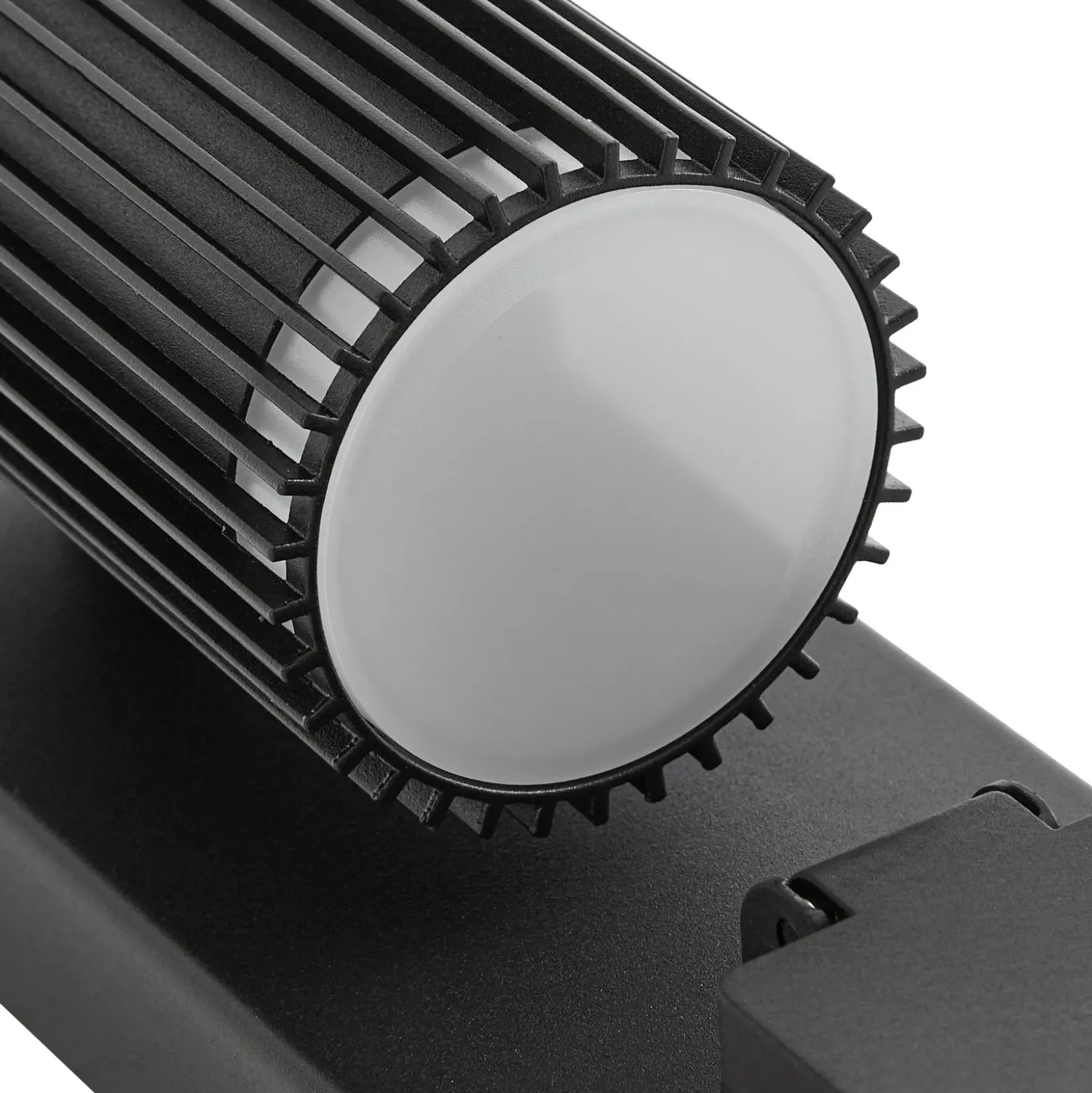 Aplique para exterior Lindby Enerio, negro, con toma de corriente, GU10, IP44