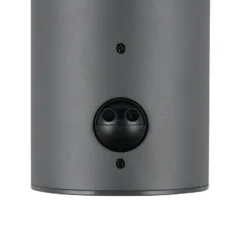 Aplique para exterior Mures, antracita, altura 28 cm, metal, sensor