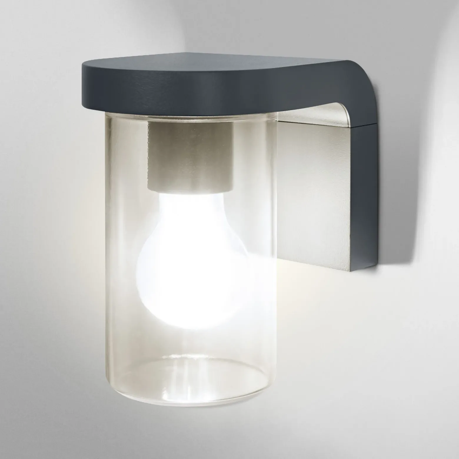 Aplique para exterior OSRAM ENDURA CLASSIC CASCADE, cristal transparente, IP44