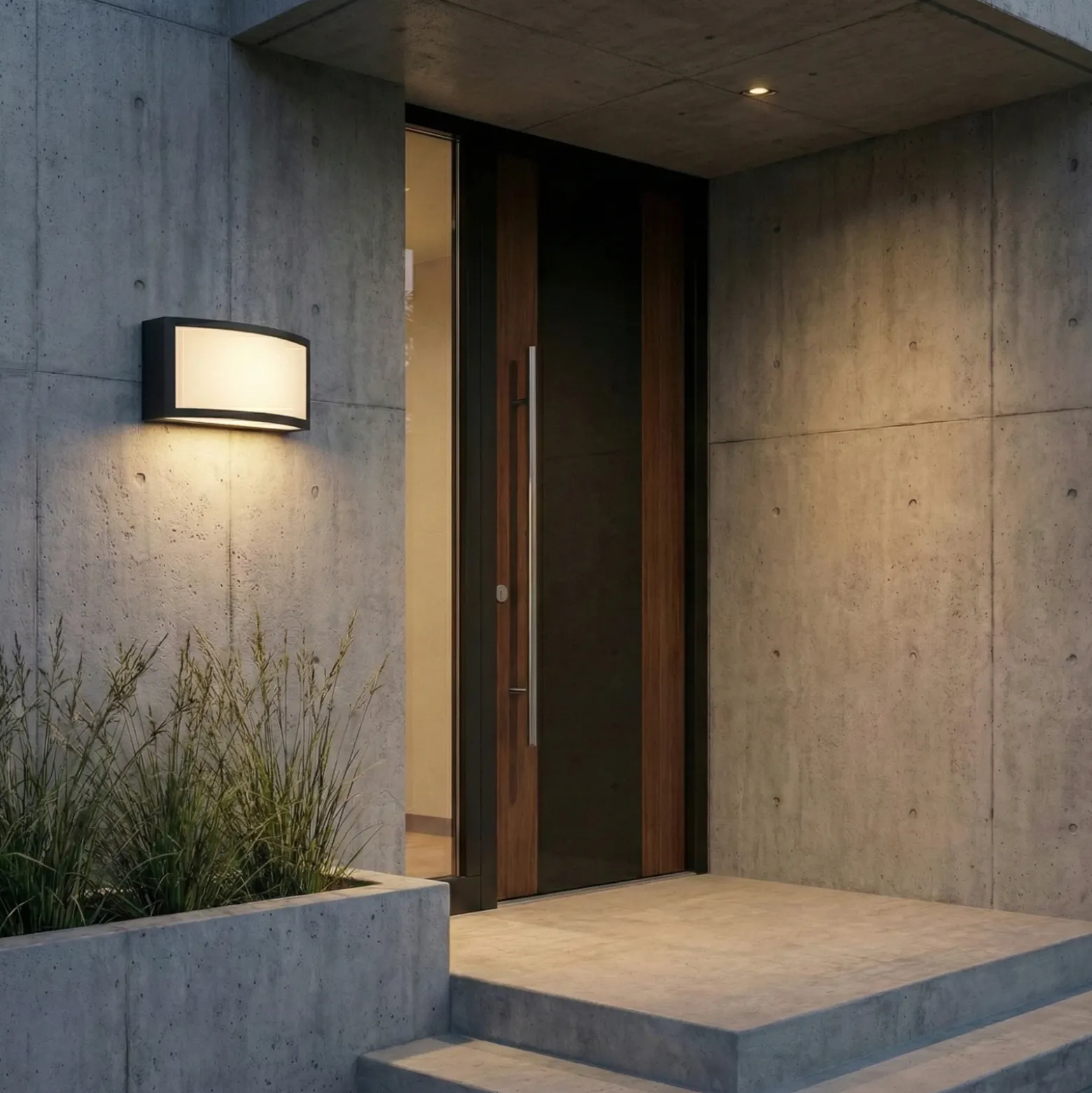 Aplique para exterior OSRAM ENDURA CLASSIC CUADRA, gris oscuro, IP65