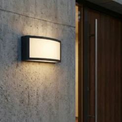 Aplique para exterior OSRAM ENDURA CLASSIC CUADRA, gris oscuro, IP65