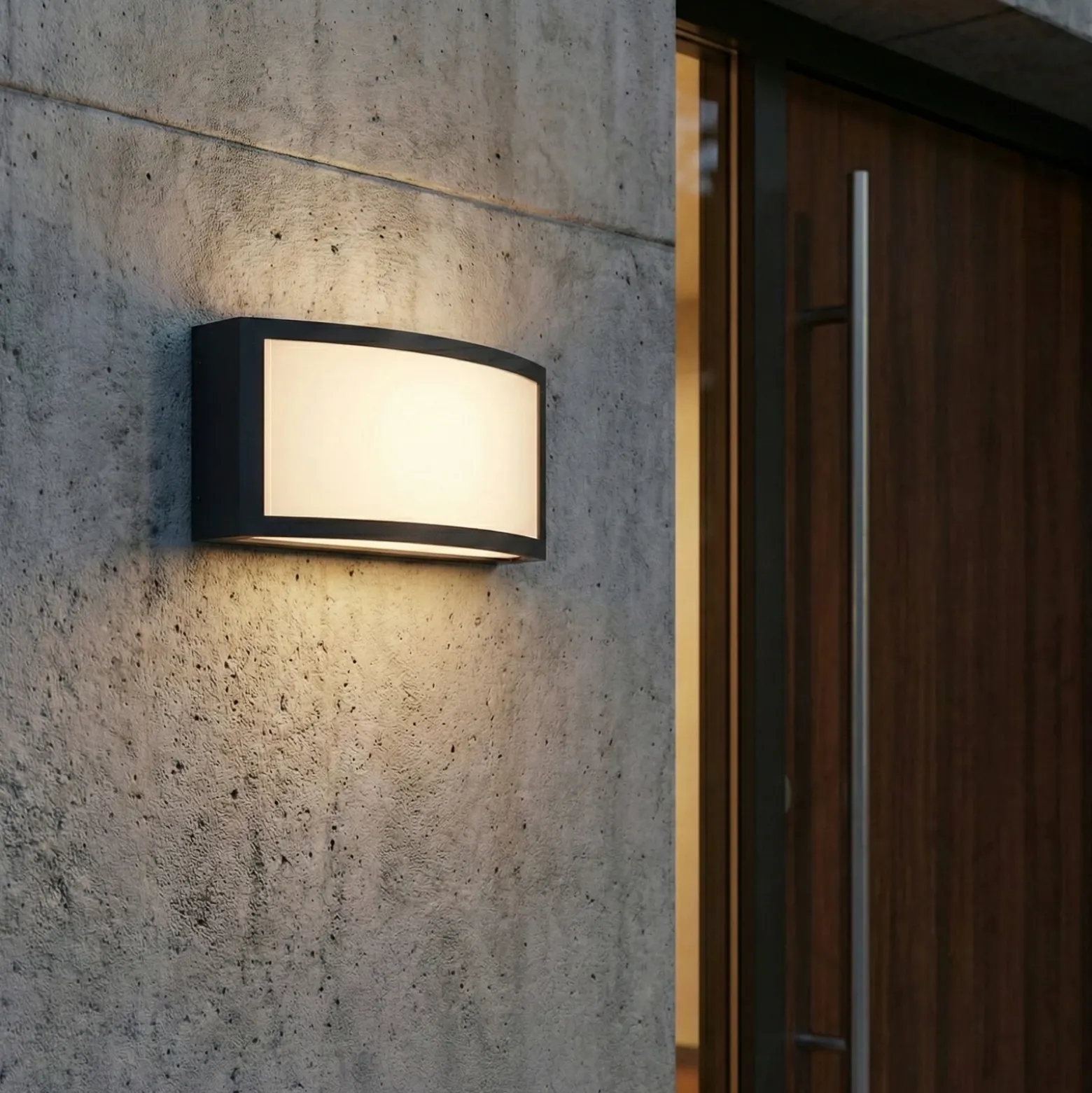 Aplique para exterior OSRAM ENDURA CLASSIC CUADRA, gris oscuro, IP65