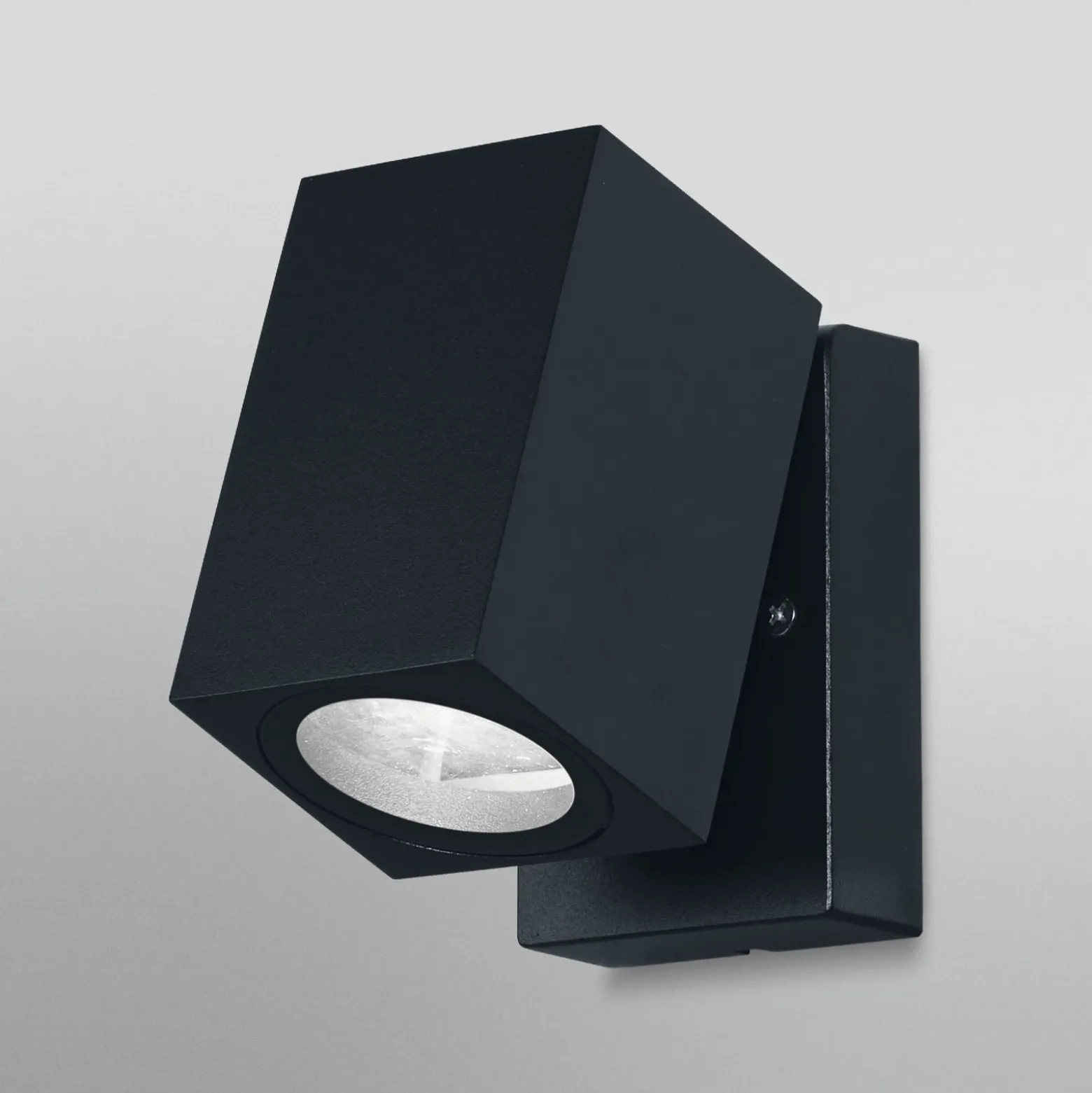 Aplique para exterior OSRAM ENDURA CLASSIC CUBE negro metal IP44