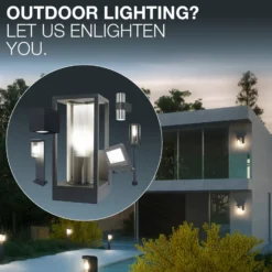 Aplique para exterior OSRAM ENDURA CLASSIC ORBICK, gris oscuro, IP65