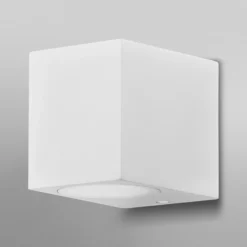 Aplique para exterior OSRAM ENDURA CLASSIC SQUARE, blanca, hacia abajo, IP44