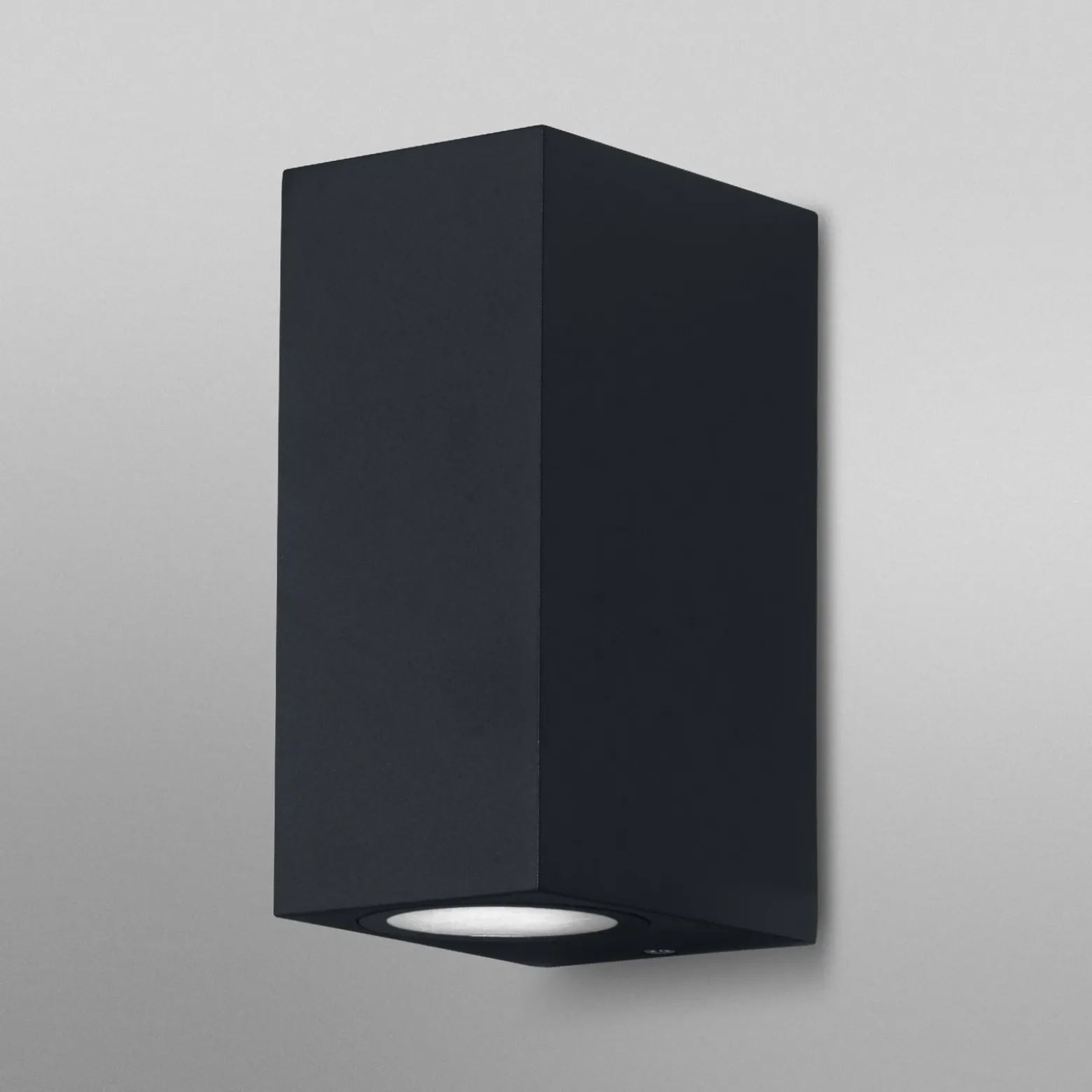 Aplique para exterior OSRAM ENDURA CLASSIC SQUARE, negro, arriba/abajo