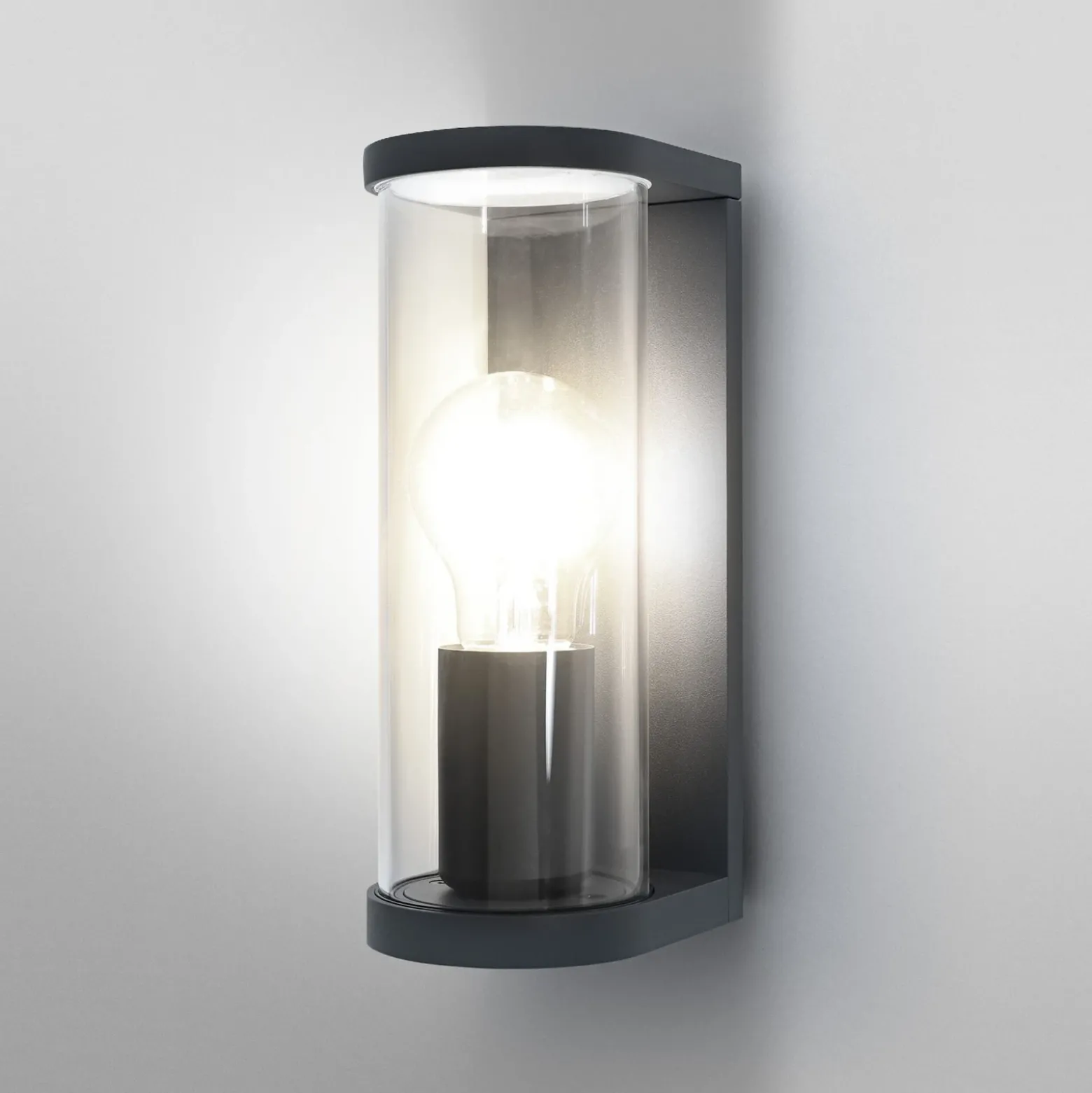 Aplique para exterior OSRAM ENDURA CLASSIC TUBULAR, gris oscuro IP44