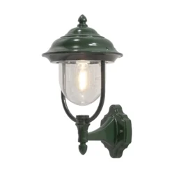 Aplique para exterior Parma forma vertical, verde