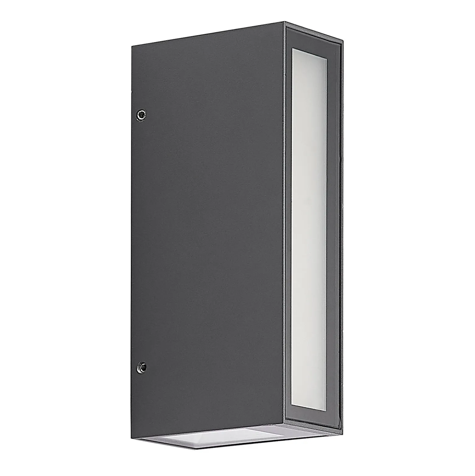 Aplique para exterior Prios Loriava LED en gris oscuro