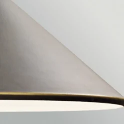 Aplique para exterior Ripley, bronce envejecido, 20 cm de ancho, metal, IP44