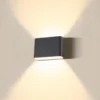 Aplique para exterior SLV Oval up/down CCT 13,5 cm negro