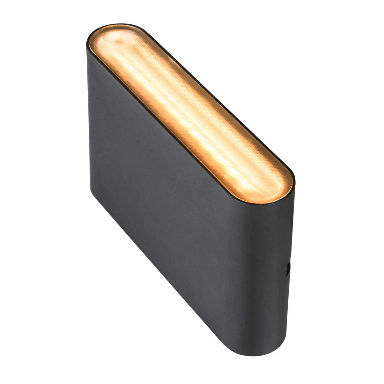 Aplique para exterior SLV Oval up/down CCT 13,5 cm negro