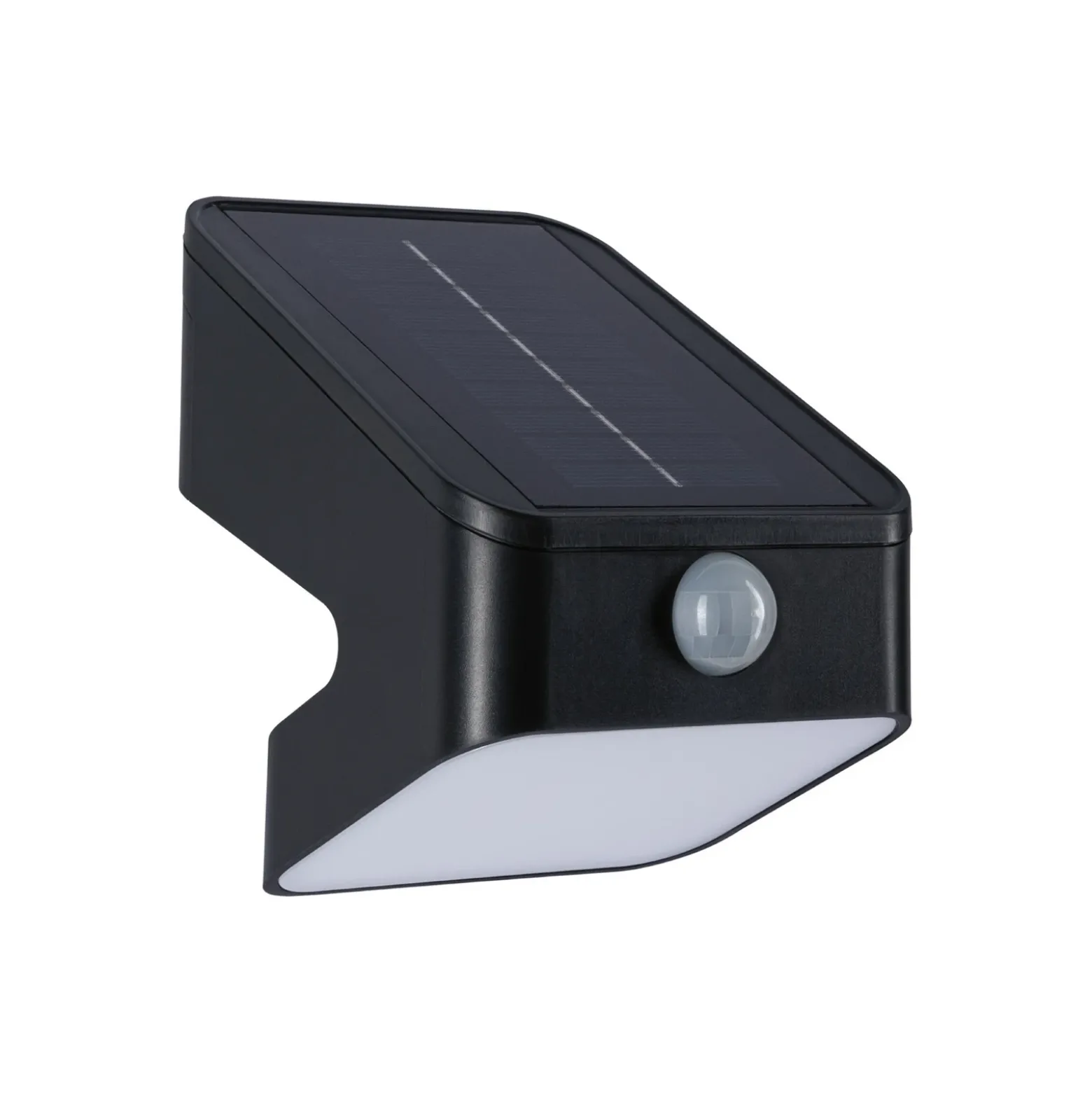 Aplique para exterior solar Lesly de Paulmann, color antracita, con sensor, IP65
