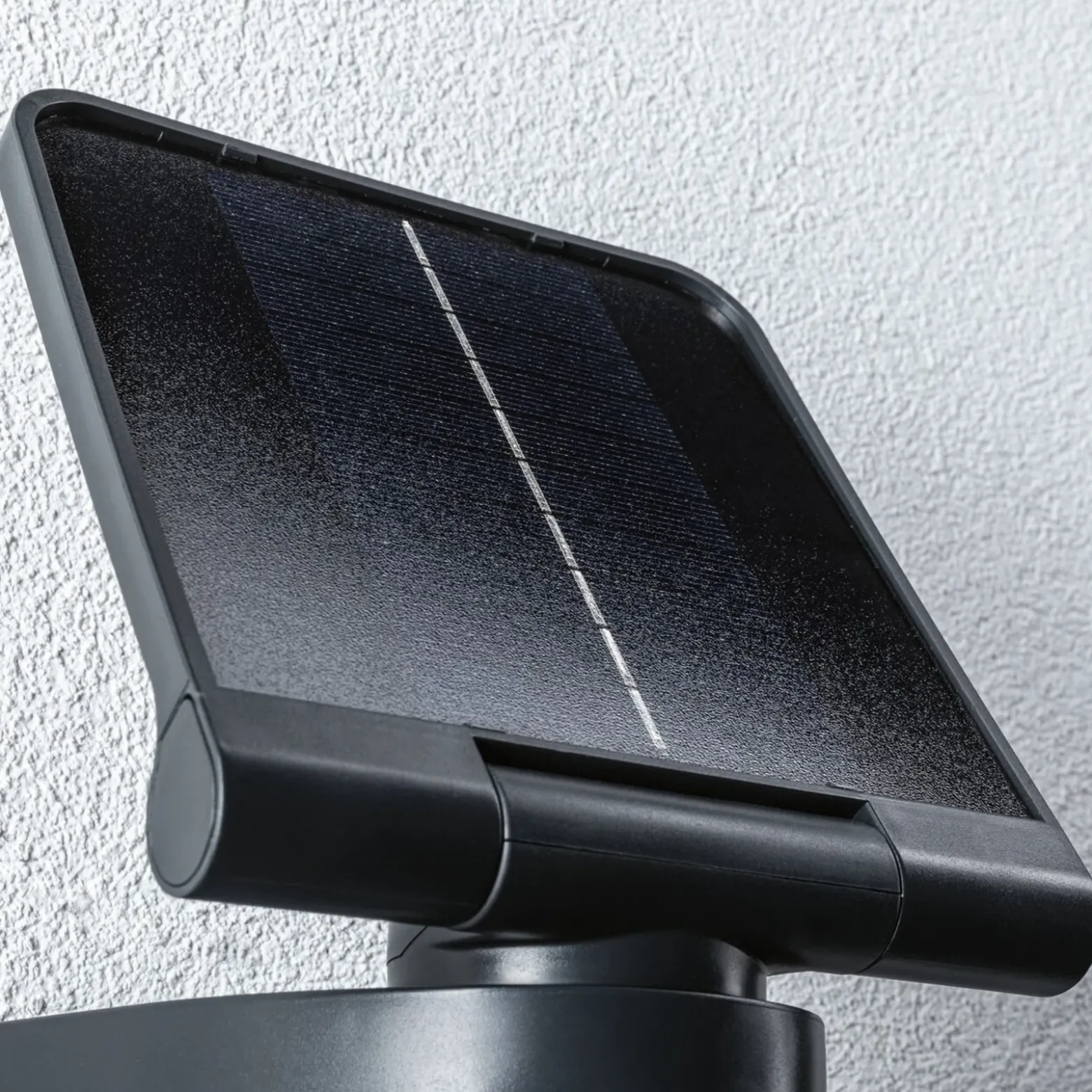 Aplique para exterior solar Lesla de Paulmann, color antracita, con sensor, IP65