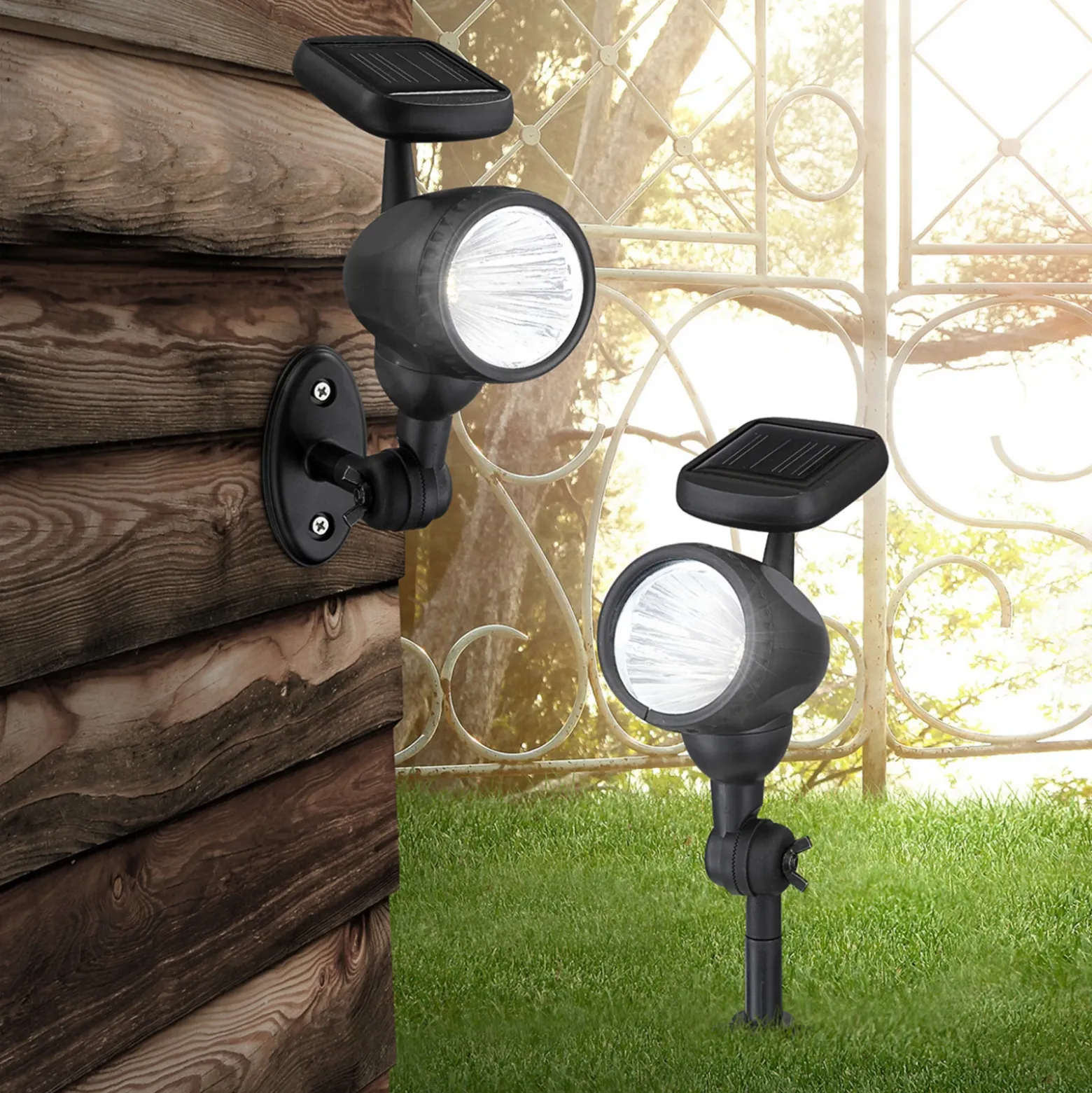 Aplique para exterior solar Mawe