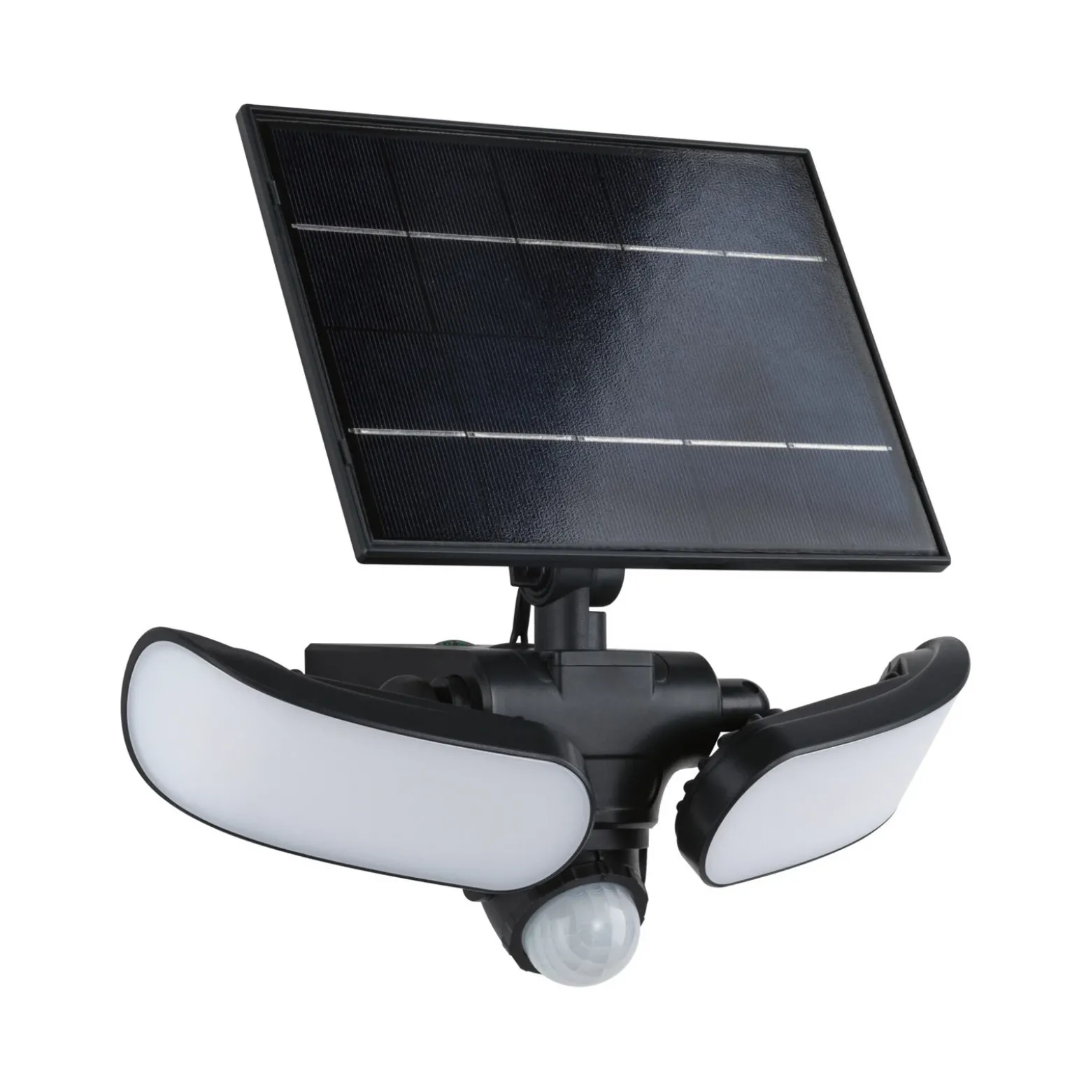 Aplique para exterior solar Paulmann Sonlig, color antracita, con sensor, IP65